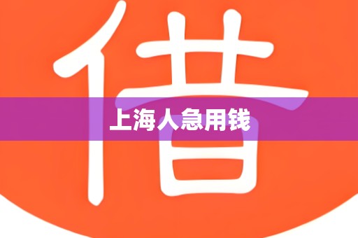上海人急用钱