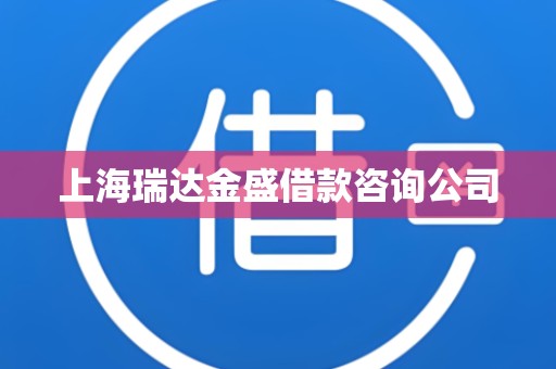 上海瑞达金盛借款咨询公司
